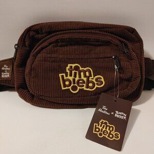 FUN Tim Hortons Tim Biebs Fanny Pack Waist Bag Tims x Justin Bieber Corduroy Bag